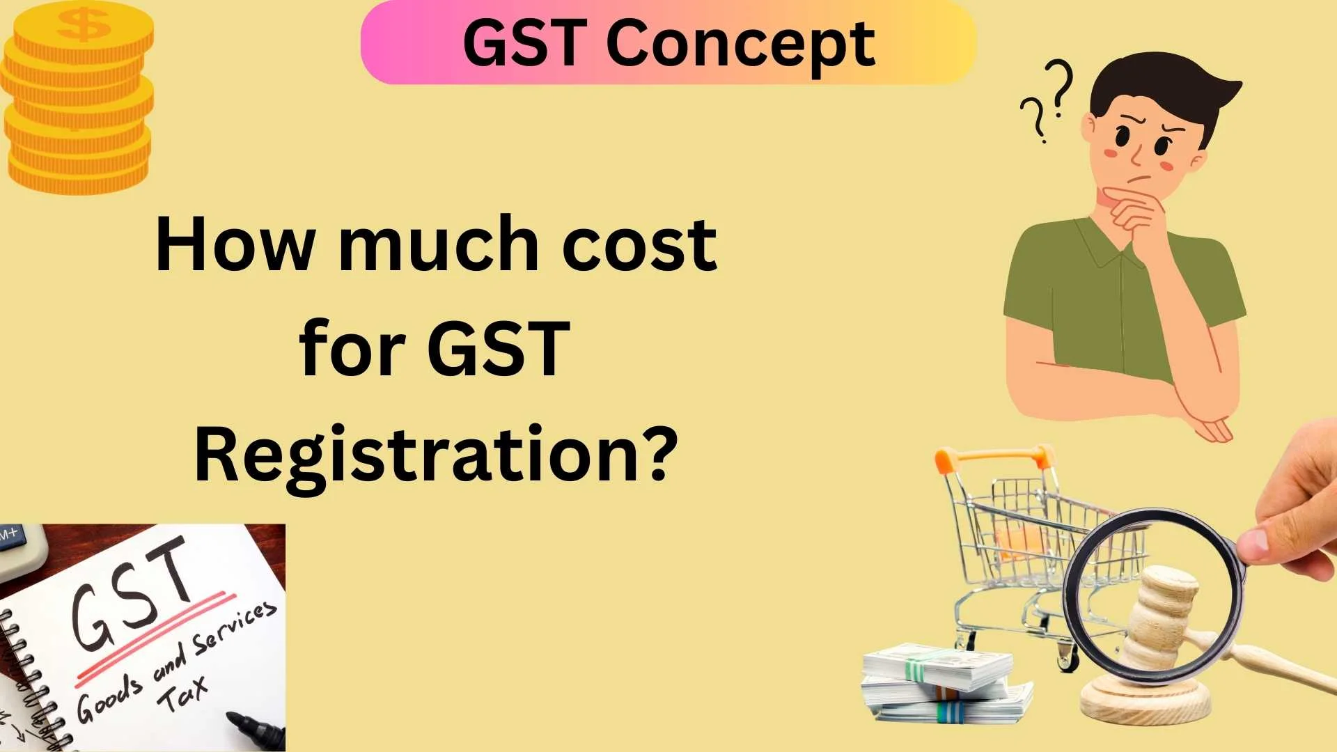 cost for GST Registration
