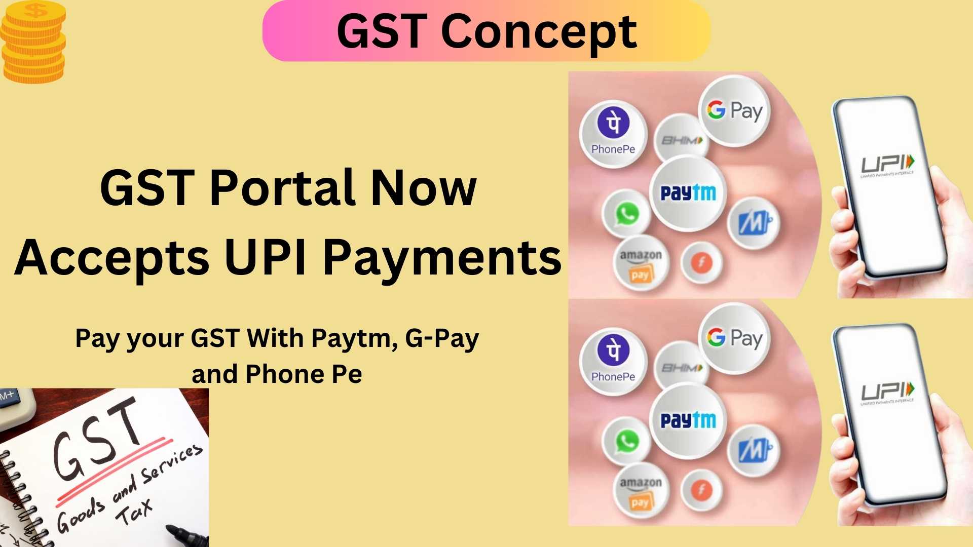 Pay Your GST with UPI